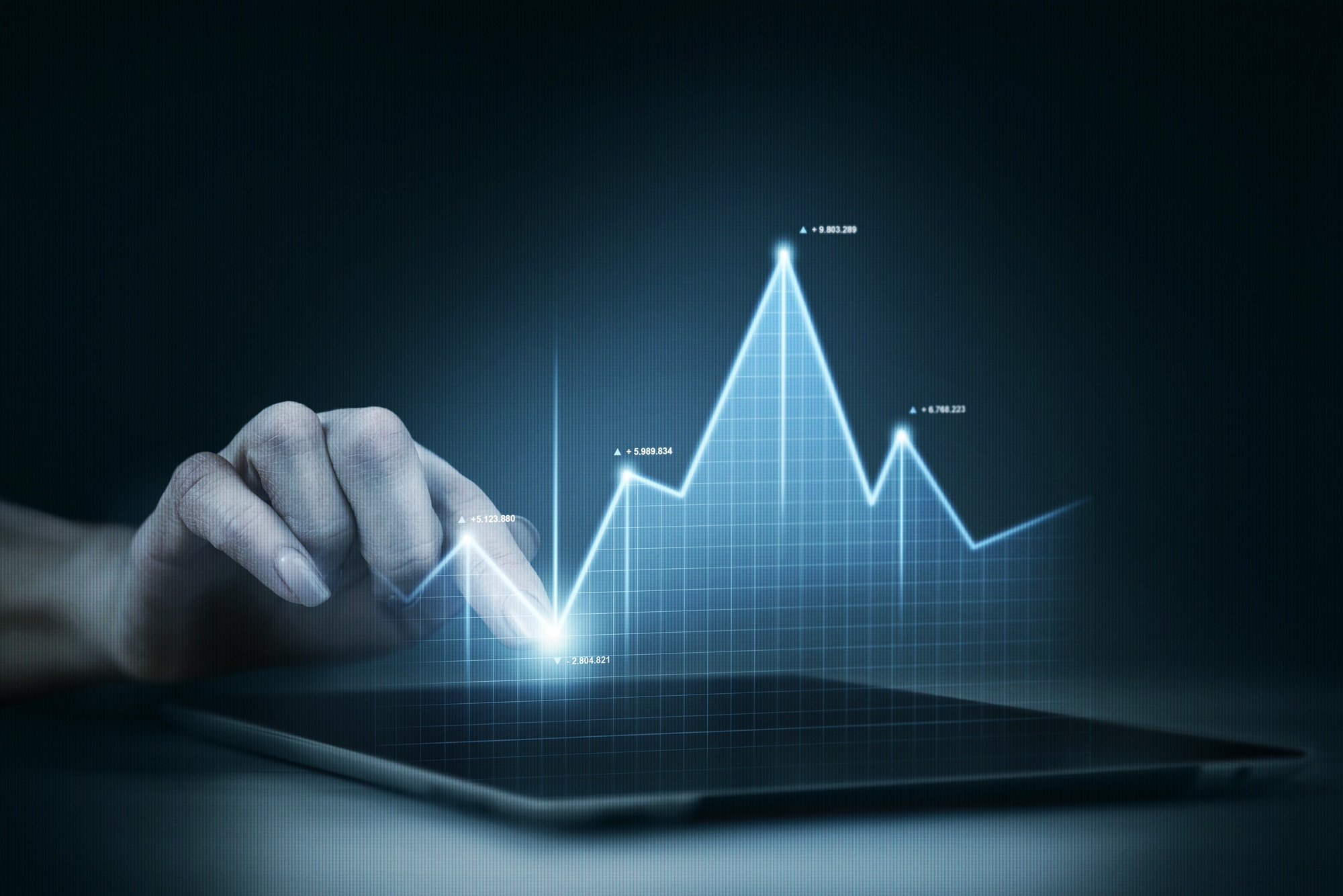 business-concept-with-graphic-holography business-concept-with-graphic-holography